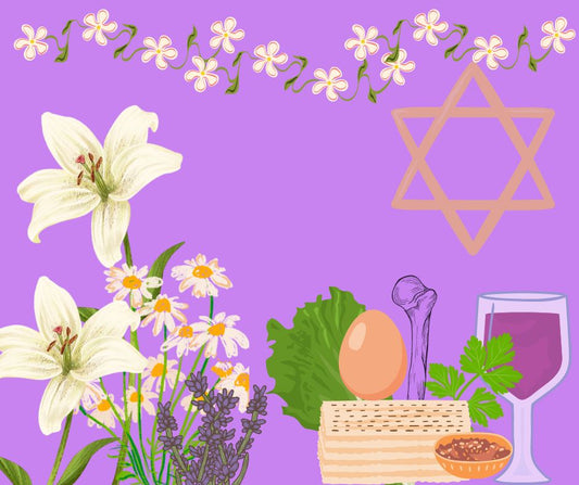 April Flowers: Stress Awareness Month and Passover