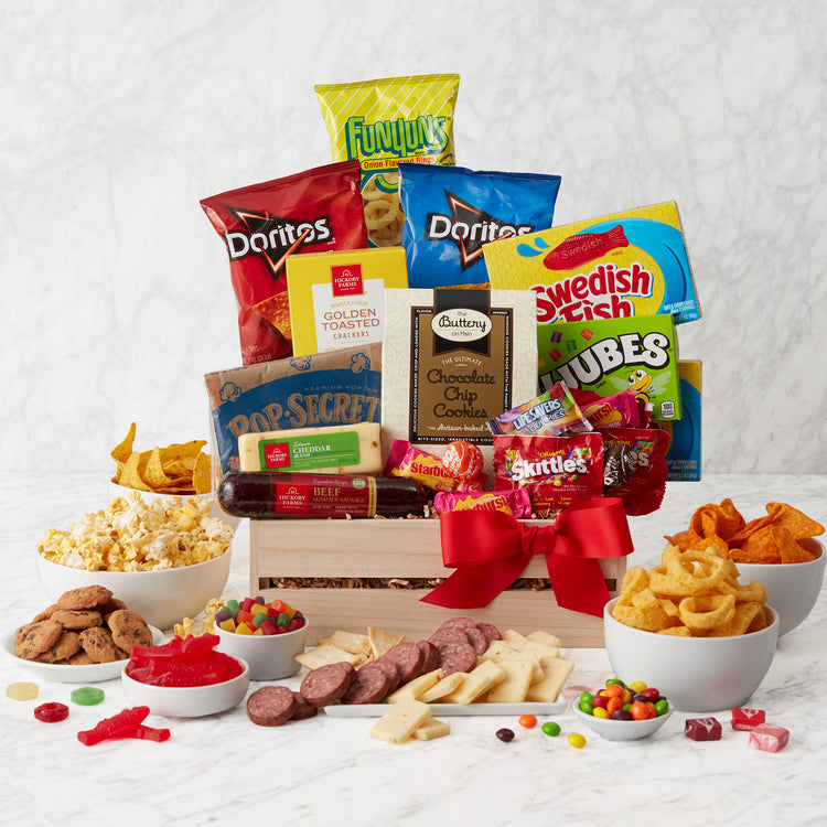 Treats & Snacks Gift Crate