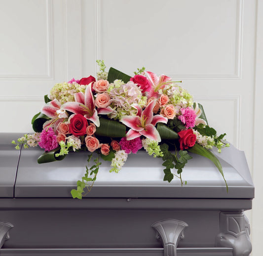 Splendid Grace Casket Spray