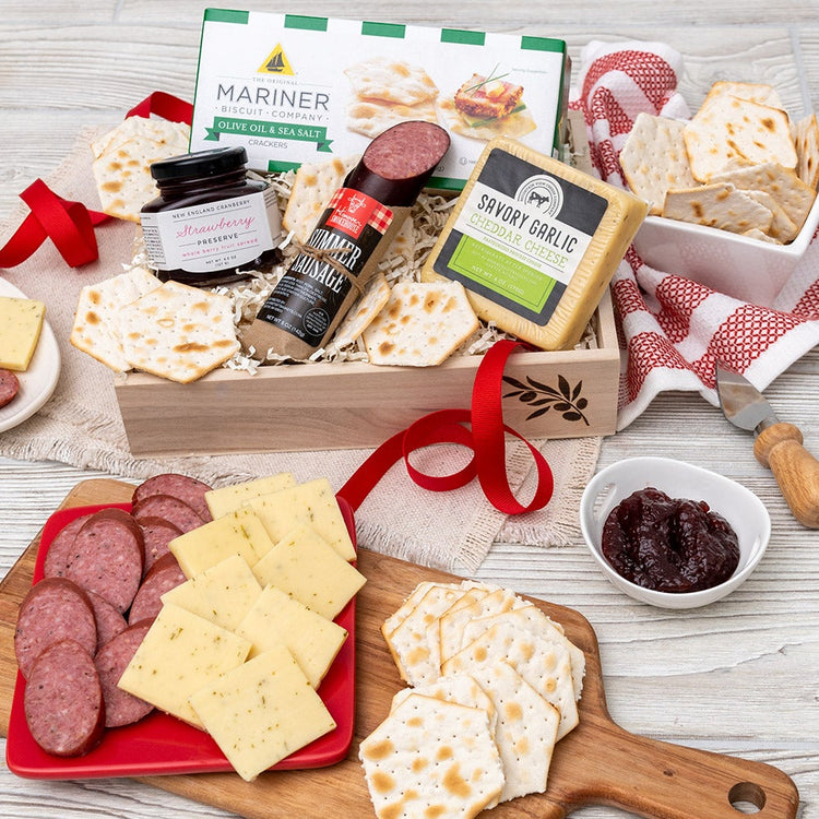 Gourmet Meat & Cheese Sampler