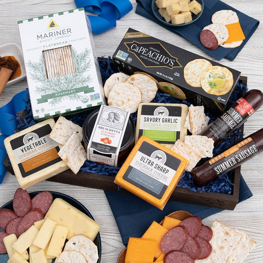 Gourmet Meat & Cheese Sampler - Deluxe